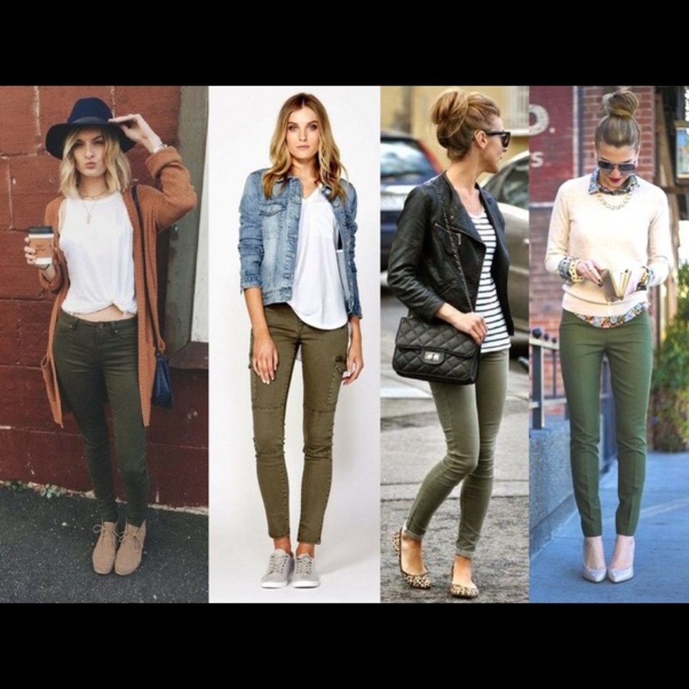 Joe’s army skinny jeans